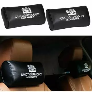 2x JP JUNCTION PRODUCE VIP Style JDM автомобильная подушка для шеи, подголовник, подголовник