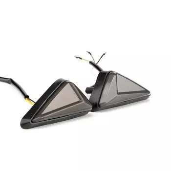 2X LED Motorcycle Turn Signal Light Flush Mount