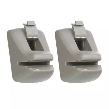 2x серый автомобильный фиксатор солнцезащитного козырька для Ford Focus 2000-2004 2.3L YS4Z5404132AAA красный