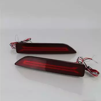 2x Светодиодный катафот заднего бампера, стоп-сигнал для Honda Crv 2007-2009