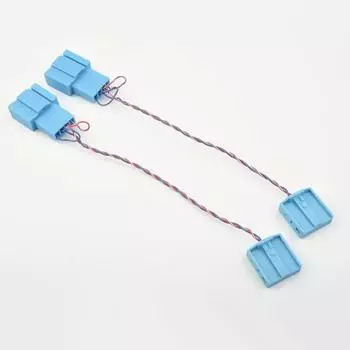 2x Underseat Subwoofer Connector Harness Pigtail Cable Adaptor For BMW All Series Brand New And High Quality Connector Harness CHINA