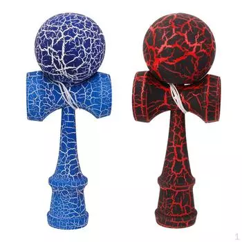 2x деревянные игрушки для тренировки навыков игры с мячом и балансом