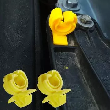 2X зажим для Chevrolet Cruze, опора для стойки капота, фиксатор троса капота, фиксатор, фиксирующий держатель, стопор, заклепка, застежка, 2016 2PCS