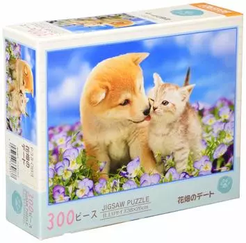 Пазл из 300 деталей PRETTY PET Flower Garden Date (26x38см)