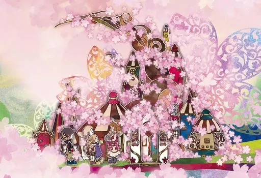 300 Piece Jigsaw Puzzle Puzzle Master ATELIER COCO Cherry Blossom Country Aim! (26x38cm)