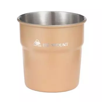300ML Beer Wine Cups Stackable Camping Cup Coffee Cup Stainless Steel Lightweight for Home and Outdoor Use чёрный