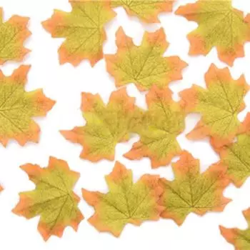 300pcs/set Versatile Artificial Maple Leaves For Wedding And Home Decor Realistic Appearance Low