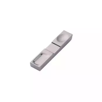 304 Stainless Steel Chopstick Rest Long Strip Tableware Rack New Chopstick Pillow серебряный