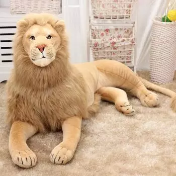 30-120 см гигантская имитация льва колли Peluche Toys милая настоящая лесная плюшевая подушка для детей и мальчиков хороший подарок на день рождения 30cm