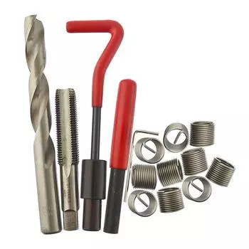 30 шт. набор для ремонта метрической резьбы M5 M6 M8 M10 M12 M14 Helicoil Car Pro Coil Tool M6 * 1.0