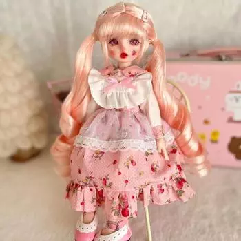 30 см BJD1/6 кукла для изменения макияжа, 6-точечная шарнирная кукла, 3D настоящая игрушка для девочек, ручная кукла для одевания