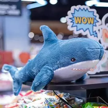 30 см игрушка акула, мягкая подушка с морскими животными, подарки высокого качества на день рождения для мальчиков, вечерние украшения