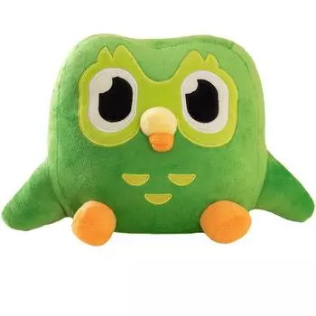 30 см зеленая сова плюшевая игрушка Duo Plushie of Duo Сова мультфильм аниме кукла сова мягкая мягкая игрушка детский подарок на день рождения