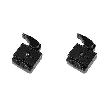 323 Quick Release Plate Clamp Adapter for Manfrotto 200PL-14 Camera Tripod AU