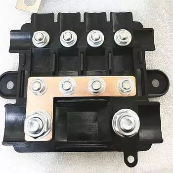 32V DC Distribution Block 5 Pole Bus Bar Fuse Holder with Fuses -20°C to 85°C