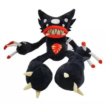 33см черная плюшевая игрушка Spiderpoppy для игр 33cm чёрный