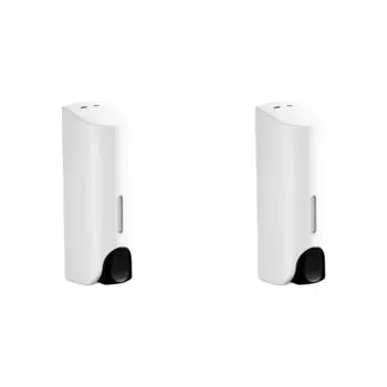 350ML Shower and Lotion Dispenser Versatile for Bathroom Washroom (White a head)