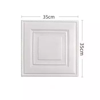 35*35cm 3D Wallpaper Waterproof Background Wallpaper High Quality Wall Stickers Home Decoration 35*35cm
