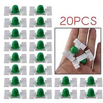 35mm*22mm Moulding Trim Clips FOR E36 Nylon White Accessories