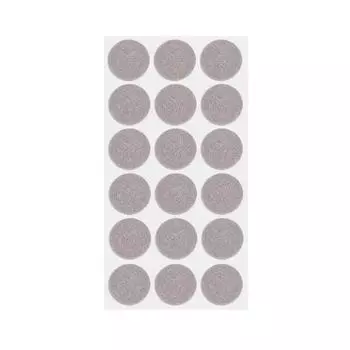 360/18Pcs Felt Chair Leg Pads Round Square Floor Protector Self Adhesive Furniture Table Legs Pad Bumper Anti Slip Furniture Mat 18pcs(1 Sheet)