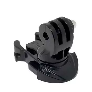 360 Degree Rotate Screw Swivel Mount Helmet Strap Buckle Adapter Holder for GoPro 13 12 11 10 9 Insta360 X4 DJI Action Cameras Cycling