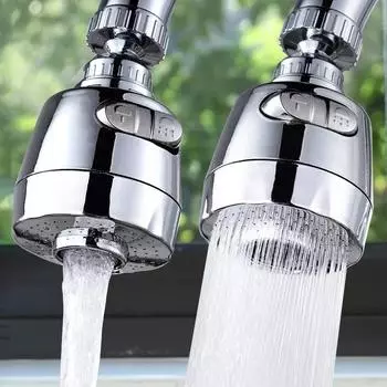 360 диффузор поворотная головка смеситель для ванны Bubbler 2 режима кухонный смеситель насадка фильтр адаптер изогнутый водосберегающий кран аэратор вращающийся