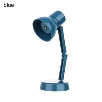 360° Rotating LED Lamp Doll Accessories Mini Reading Lighting Toy Furniture Dollhouse Table Light