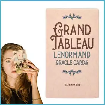 36 полноцветных карточных игр ArtGame для гадания Таро Tableau Grand Tableau Lenormand Cloth Grand Tableau Lenormand Cartes playmy