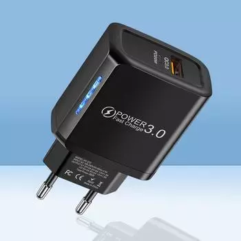 36 Вт USB C зарядное устройство быстрая зарядка QC3.0 Type C быстрая зарядка для iPhone Samsung Xiaomi Poco USB C мобильный телефон адаптер зарядное устройство Black EU Plug