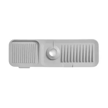 37cm/45cm Sink Splash Guard Silicone Faucet Drying Pads Countertop Protection Mats Farmhouse Decor 37cm