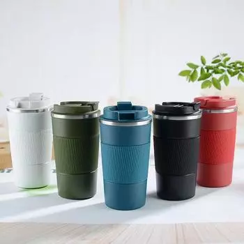 380 мл 510 мл термокружка из нержавеющей стали для кофе Garrafa Termica Cafe Copo Termico Caneca нескользящая дорожная автомобильная термокружка 510ml красный