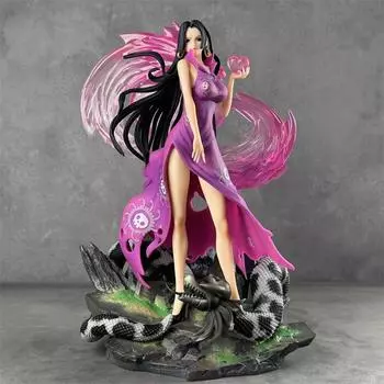 38 см Snake Hime Phantom Empress Shichibukai Resonance Booyah Hancock Фигурка ПВХ Модель Статуэтка Игрушка Подарок