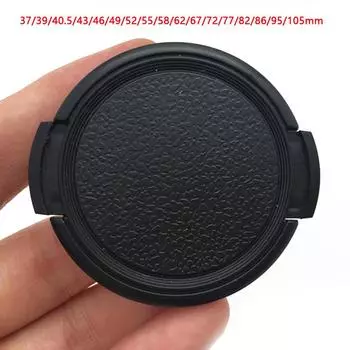 39 40,5 43 46 49 52 55 58 62 67 72 77 82 86 95 105 мм крышка объектива камеры защитная крышка передняя крышка объектива для объектива Canon Nikon Dslr 58mm