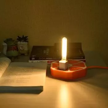 3-24 светодиода, мини-портативный USB-бар, светильник с сенсорным датчиком, настольный светильник для чтения, прикроватная лампа для Power Bank, ПК, ноутбука, ноутбука Warm White