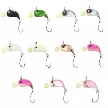 3,2 см, 2,5 г, джиговая приманка для воблинга, рыболовная приманка VIB Minnow, острый крючок, жесткая приманка