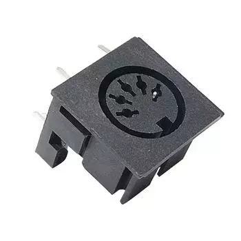 3 4 5 6 7 8-контактный разъем DIN Female Mini 4P/5P/6P/7P/8P PCB Panel Mount DIN Mini Jack Keyboard Plug 3 4 5 6 7 8 Position