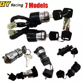 3/4/5/6 проводов, ATV Quads, ключ зажигания для Honda Yamaha Suzuki, Китай Taotao Kazuma 4 Wheeler Go Kart, мотоциклы Ignition Key 04