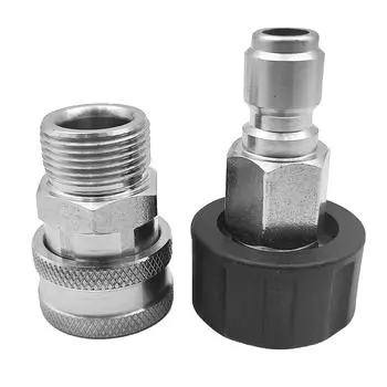 # 3/4-дюймовый адаптер для промывочного пистолета 4000PSI Соединитель для водяного пистолета с наружной и внутренней резьбой B