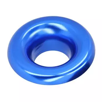 3,5-дюймовый впускной коллектор холодного воздуха Turbo Horn Velocity Stack Adapter CNC алюминиевая модификация автомобиля синий