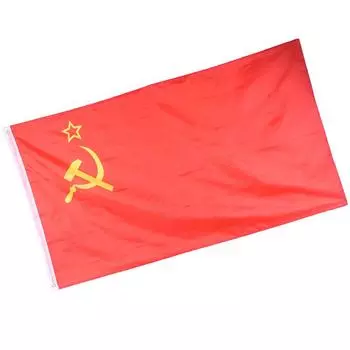 3*5 футов красный флаг Союза Советских Социалистических Республик СССР, баннер для домашнего декора