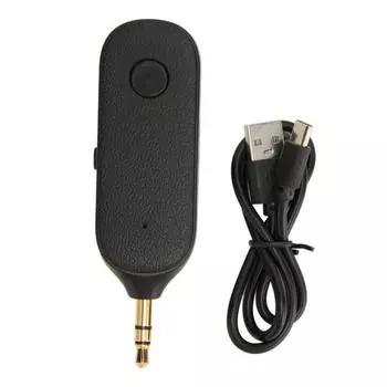 3,5-мм Bluetooth-адаптер 2 в 1 с поддержкой громкой связи, беспроводной передатчик AUX, приемник с микрофоном для автомобильного динамика