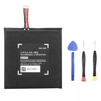 3.7V 4310mAh HAC 003 Аккумулятор для игровой консоли Switch HAC-003 Литий-ионные аккумуляторы с набором инструментов для ремонта