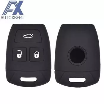 3 кнопки для Fiat Croma Bravo силиконовый чехол для дистанционного ключа чехол для брелока держатель кожи чёрный