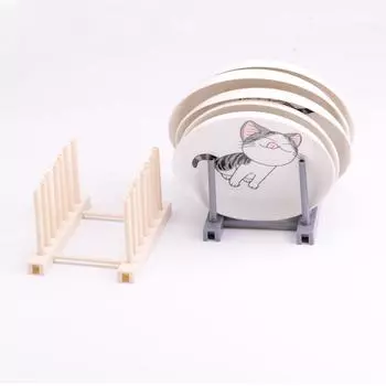 3 Colors Kitchen Plate Storage Rack Shelf Multifunctional Dish Drain Rack For Cup Dish Pot Lid Drain Holder Kitchen Organizer