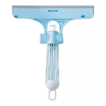 3-in-1 Glass Cleaning Wiper with Spray Bottle Ergonomic Handle Professional Cleaning Scraper Window Scraper Kit