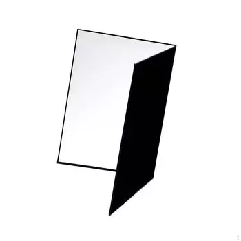 3 in 1 Light Reflector Cardboard, Foldable Diffuser for Food Product, Photography