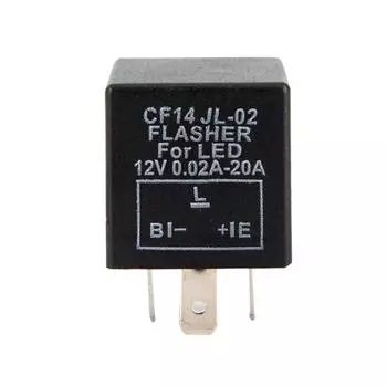 3-контактный Cf14 Jl-02 Ep35 автомобильный светодиодный мигающий реле исправление сигнала поворота Hyper Flash 12 В one size