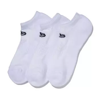 3 пары коротких белых носков 3 пары коротких белых носков WHI [New Era], 25-27 см