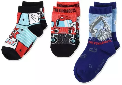 3 пары носков с персонажами для мальчиков, разноцветные см [Sanrio] 22SS_04RB 14,0 см-19,0
