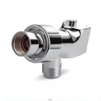 3 pcs Handheld shower head shower head stand arm holder faucet adapter shower holder ABS silver adjustable bracket bathroom серебряный